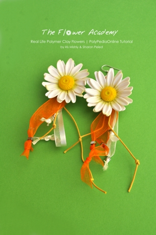 Polymer Clay Flowers Tutorial - Peony Flower Flower Academy (eBook+Video)